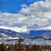 Colorado Rocky Mountains Scenery skyline
