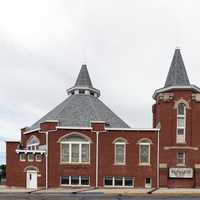 The First Baptist Church in La Junta, Colorado.