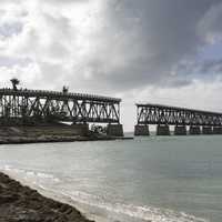 Broken Overseas Bridge in Bahia Honda State Park