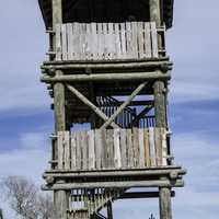 Wooden Observation Tower in St. Augustine