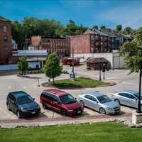 Parking lot in Galena