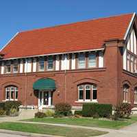 The Carnegie Library in Linton, Indiana