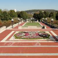 Frankfort Plaza landscape in Kentucky
