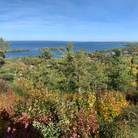 Overlooking Copper Harbor from the Mountain Drive