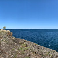 Lake Superior at the end of Presque Isle