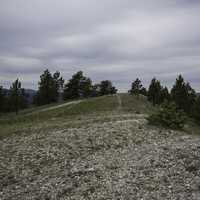 Walking the entertainment path on Mount Ascension in Helena