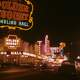 Golden Nugget and Pioneer Club in 1952 in Las Vegas, Nevada