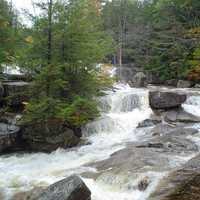 Diana's Baths on Lucy Brook in Bartlett, New Hampshire
