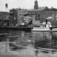 Waterfront in Portsmouth, New Hampshire in 1917