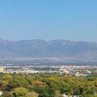 Panoramic View of Albuquerque, New Mexico