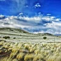 Landscape and skies in New Mexico