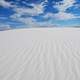 Landscape and Skies of White Sands, New Mexico