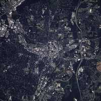 Satellite Image of Raleigh, North Carolina