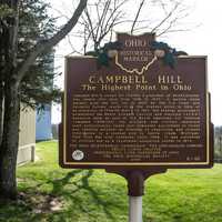 Campbell Hill Plaque, Ohio