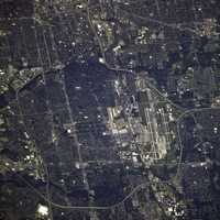 Port Columbus International Airport, Ohio from the Space Station