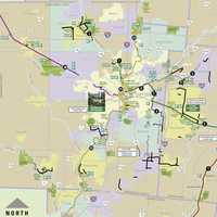 Dayton Regional Bike Trail Map in Ohio