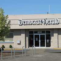 Democrat-Herald offices on Lyon Street in Albany, Oregon