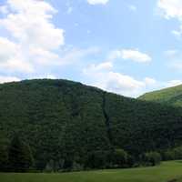 Hilly Landscape at Sinnemahoning State Park, Pennsylvania