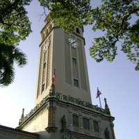 Main tower of the University of Puerto Rico in San Juan