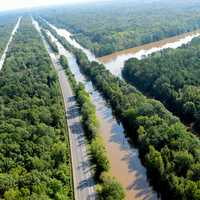 Aerial Photos of flooding caused by Hurricane Florence