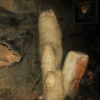Stalagmite at Lookout Mountain, Tennessee