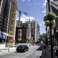 Cars, buildings, and construction  in Nashville