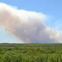 Wildfire and Smoke in Texas