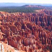 Bryce Amphitheater rock formations at Bryce Canyon National Park, Utah