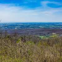 Landscapes of the scenic Overlook in Shenandoah