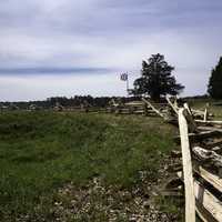 Barricades in front of the British Position at Yorktown, Virginia