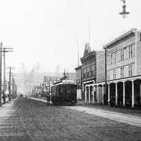 Eighth Street, 1884 in Hoquiam, Washington