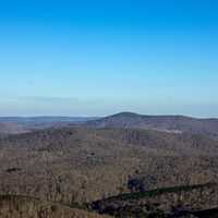 Mountain landscapes from Spruce Knob in West Virginia