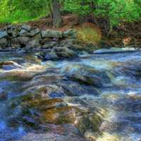 Rushing River at Pattison State Park, Wisconsin