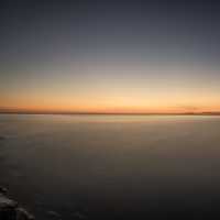 Daybreak over Lake Michigan