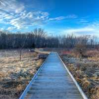 Landscapes - Boardwalk at Beckman's Mill, Wisconsin