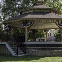 Pavilion in the Park in Lake Mills, Wisconsin