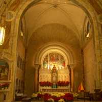 Inside the Basilica at Holy Hill, Wisconsin