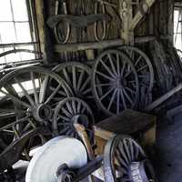 Big Wheels in the Blacksmith shop