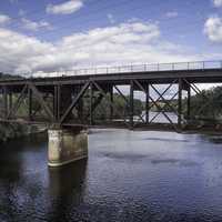 Bridge over the Wisconsin River at Wisconsin Dells