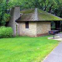 Picnic Building at Wyalusing State Park, Wisconsin