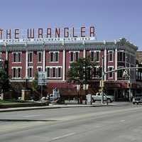 The Wrangler clothing store in Cheyenne, Wyoming