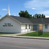 Baptist church in Ten Sleep, Wyoming