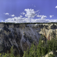 Panoramic View of Canyon