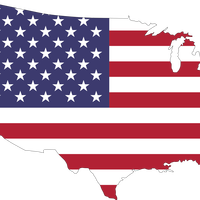 American Flag Country vector clipart
