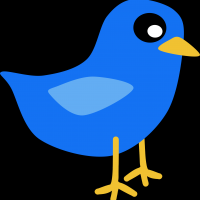 Blue Bird Vector
