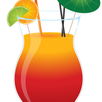 Cocktail Glass Vector Clipart