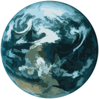 Earth Icon Vector Art