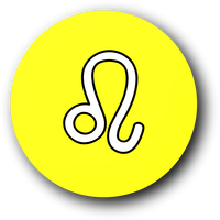 Leo Symbol Vector Clipart