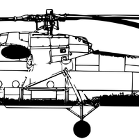 MN 10k Helicopter vector clipart