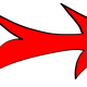 Red Arrow Vector Clipart